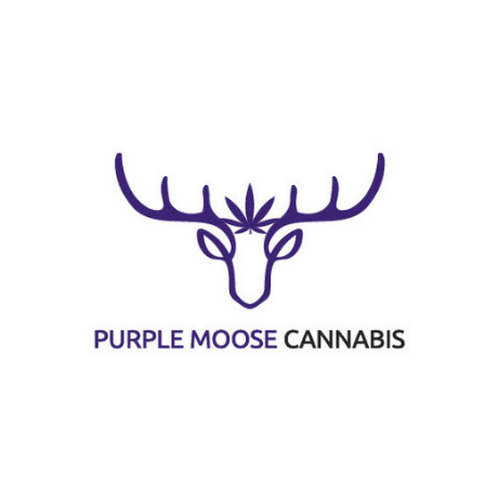 Purple Moose Cannabis Logo